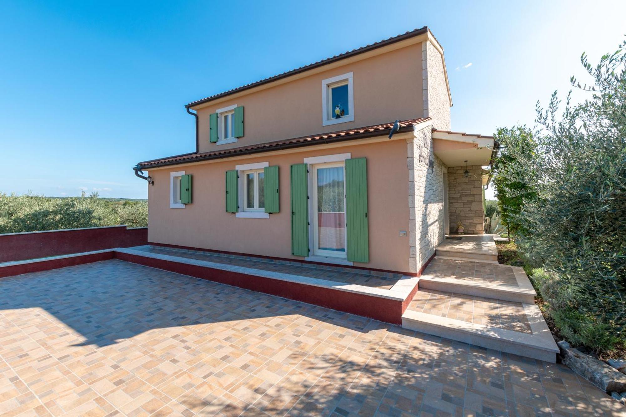 Sveti Lovreč Pazenatički Villa Nona Marija מראה חיצוני תמונה